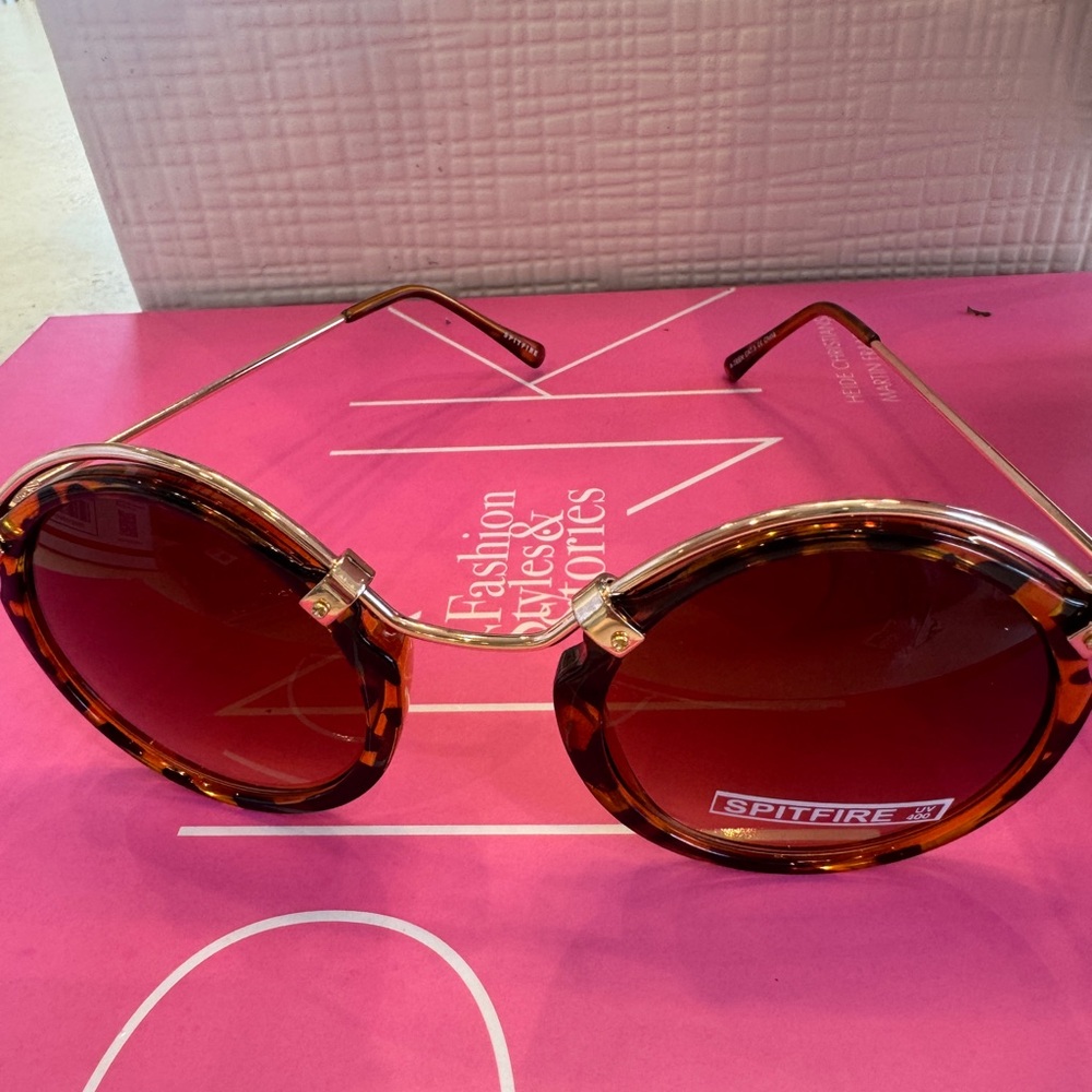 Spitfire Tortoise Frame Sunglasses